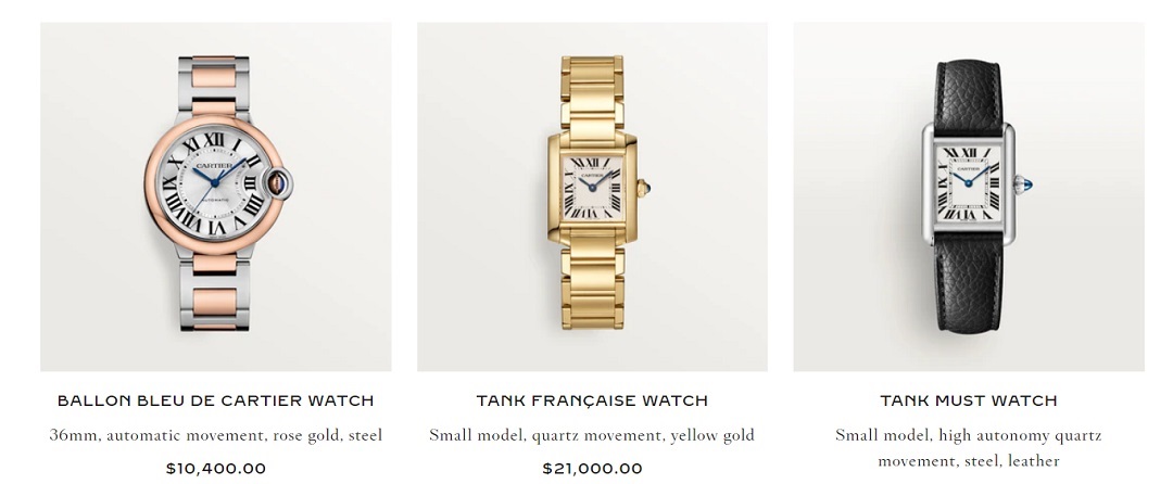 Đồng hồ Cartier