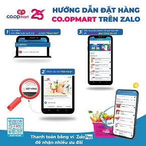 Hướng dẫn mua hàng Coopmart online