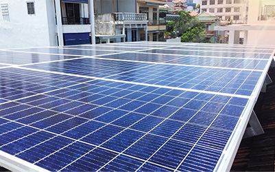 Giá lắp điện mặt trời áp mái 2 Giá lắp điện mặt trời áp mái