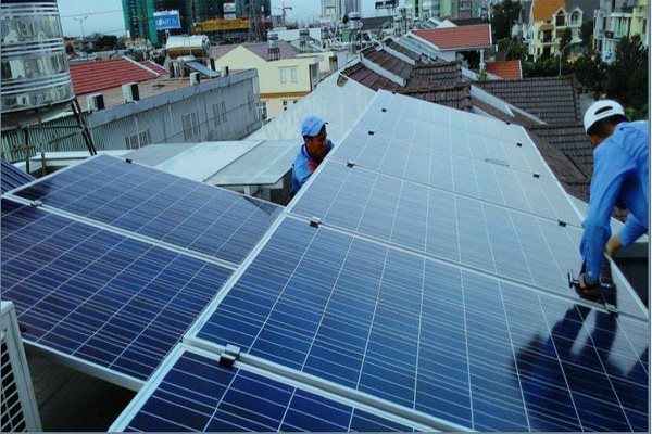 Giá lắp điện mặt trời áp mái 4 Giá lắp điện mặt trời áp mái